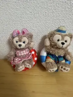 ダッフィ　シェリーメイ　水着と浮き輪付きセット♪