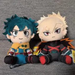 僕のヒーローアカデミア ユアネクスト オリジナルぬいぐるみ　爆豪勝己　緑谷出久