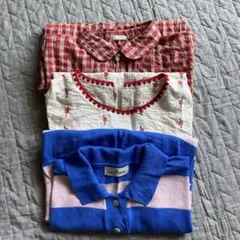 半袖　シャツ・ブラウス、ポロシャツ　3枚セット