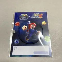 スーパーマリオギャラクシー 缶バッジ　新品未開封　非売品