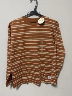 子供長袖　160 ストライプ　タグつき