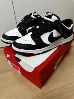 NIKE DUNK LOW RETRO ブラック/ホワイト27cm