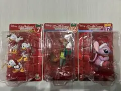 Disney クリスマス オーナメント　ハッピーくじ 3点セット