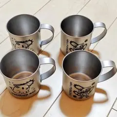 チェンソーマン ステンレスマグカップ 4個セット ポチタ デンジ