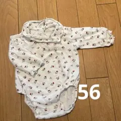 h&m 花柄　ロンパース　56