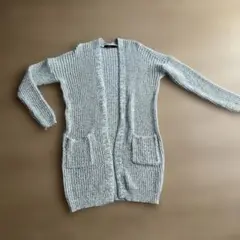 AZUL by moussy グレー系 カーディガン L