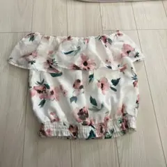 CECIL McBEE オフショル トップス 花柄 Mサイズ 春夏 フリル 新品のサムネイル