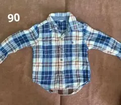 BabyGAP　ネルシャツ　90