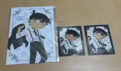江戸川コナン モノクローム ポストカード シール セット