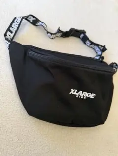 XLARGE KIDS　ボディバッグ・ウエストポーチ ブラックのサムネイル