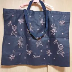 Chacott バレエ 衣装 バッグ ブラック ピンク レッスン 不織布