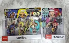 スプラトゥーン　amiibo　タコガール　トリプルセット