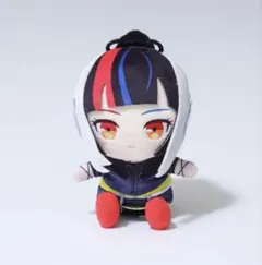 春猿火】「銀兜」おすわりぬいぐるみ - メルカリ