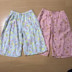 ユニクロ　すみっコぐらし&リラックマ　リラコ2点セット130