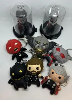 marvel キーホルダー　いろいろセット　フリマにいかが？