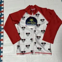 ミッキーマウス ラッシュガード 100cm UPF50+