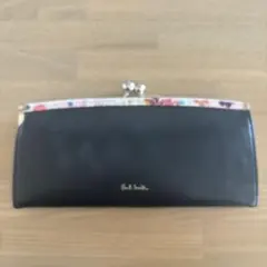 Paul Smith がま口長財布 ブラック