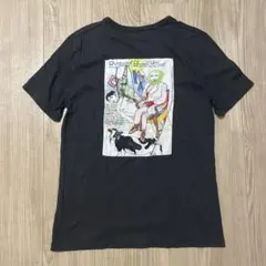 DUST ダークグレー Tシャツ バックプリント