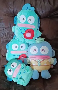 ハンギョドン　ぬいぐるみ　リュック　4体セット