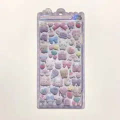 ふわふわドロップ フロッキー　シール　クーリア　ボンボンドロップシール　フワフワ