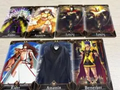 Fate/Grand Order Arcade サーヴァントカード 7枚セット