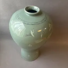 ニッカ 高麗青磁 雲鶴草華文様 象嵌ボトル 600ml 国産ウイスキー