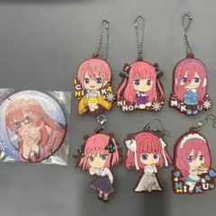 五等分の花嫁　ラバスト、缶バッジ　まとめ売り