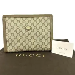 GUCCI グッチ セカンドバッグ クラッチバッグ グッチプラス レザー PVC