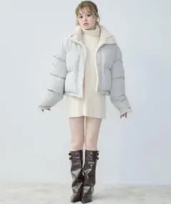 TITTY&Co. ボアライニングダウンのサムネイル