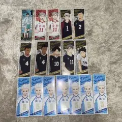 ハイキュー ロングステッカー 17枚セット