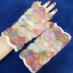 オリジナルデザインのハンドウォーマー❤️