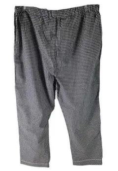 KJC2896◇新品 マタニティ チェック柄 リラックス カジュアルパンツ M