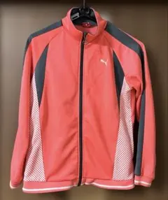 PUMA ジャージサーモンピンク上下セット　ジュニア160（155〜165）cm