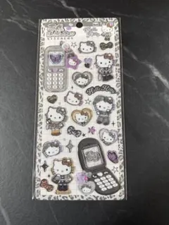 新品・正規品　ハローキティ はっぴーフォン ステッカー　シール　ギャルキティ