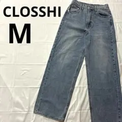 CLOSSHI デニム M ライトブルー ストレート レディース
