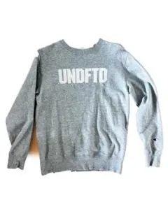 Champion UNDFTD ロゴ トレーナー グレー