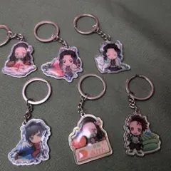 鬼滅の刃 ご当地キーホルダー 6個セット