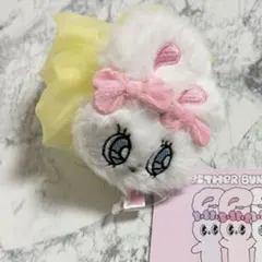 エスターバニー カラフル シュシュ ヘアアクセサリー イエロー