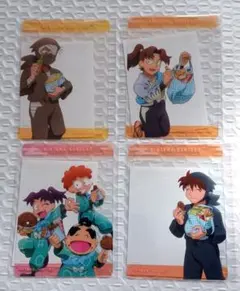 ファミマ×忍たま乱太郎【オリジナルクリアカード4枚セット】