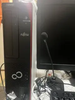 Fujitsu ESPRIMO デスクトップPC + HPモニター