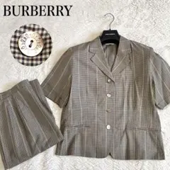 1575 美品✨ バーバリーロンドン ノースリーブ ブラウス ノバチェック 