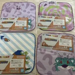 1番くじ　ドラゴンヒストリー タオル4枚セット