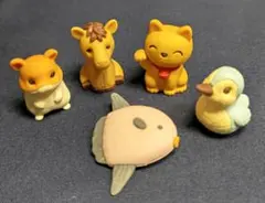 イワコー おもしろ消しゴム5点セット