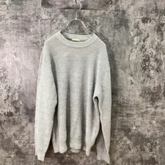 GU ジーユー クルーネックセーター メンズ オーバーサイズ M