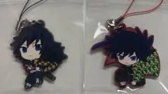 冨岡義勇 ラバーマスコット ラバーストラップ ガチャガチャ