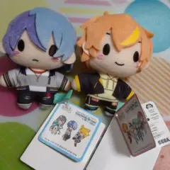 プロセカ 青柳冬弥 東雲彰人 ふわぷち　2点セット