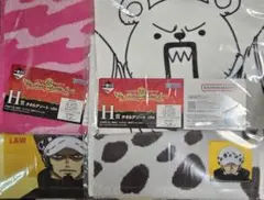一番くじ/ワンピース/H賞/タオルアソート4種セット