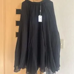 ESICA ブラック フレアスカート