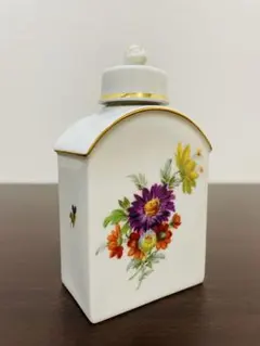 ドイツ製‼︎フュルステンベルク！ブンテ・ブルーメ シリーズのティーキャディ