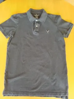 American Eagle ポロシャツ 黒 Sのサムネイル